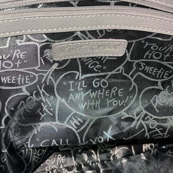 Betsey Johnson Rose Stitch Baby Diaper Bag - Picture 7 of 11